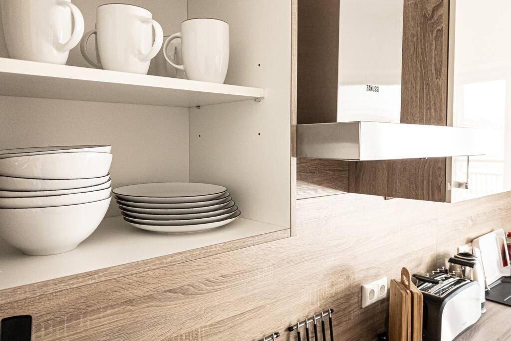 Modernes Luxus-Apartment Im Leipziger Zentrum Zewnętrze zdjęcie