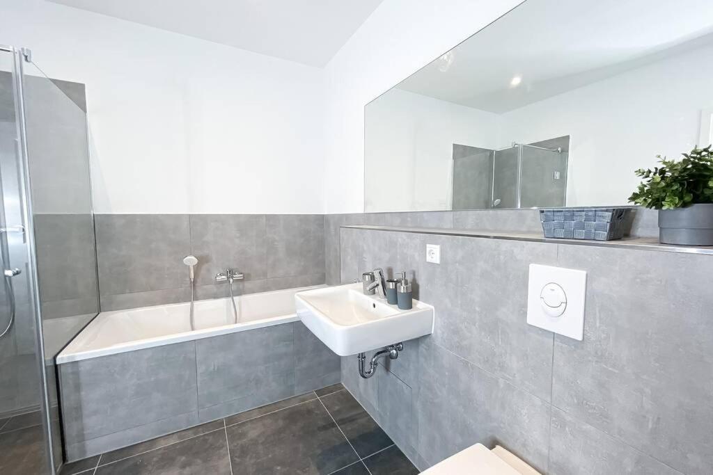 Modernes Luxus-Apartment Im Leipziger Zentrum Zewnętrze zdjęcie