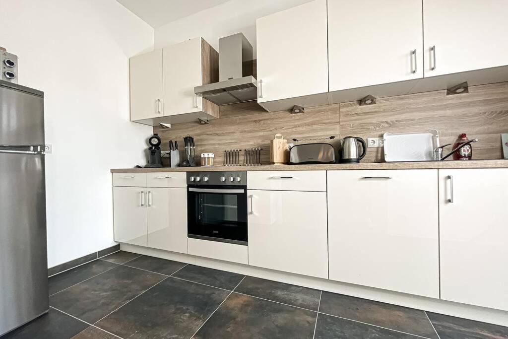 Modernes Luxus-Apartment Im Leipziger Zentrum Zewnętrze zdjęcie