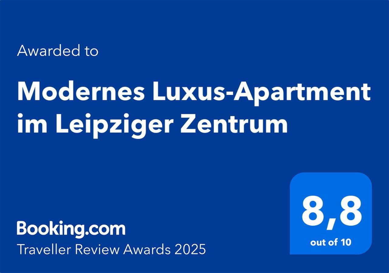 Modernes Luxus-Apartment Im Leipziger Zentrum Zewnętrze zdjęcie